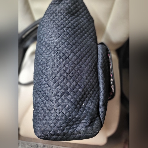 Vera Bradley Quilted Blue Gray Tote - Picture 4 of 13